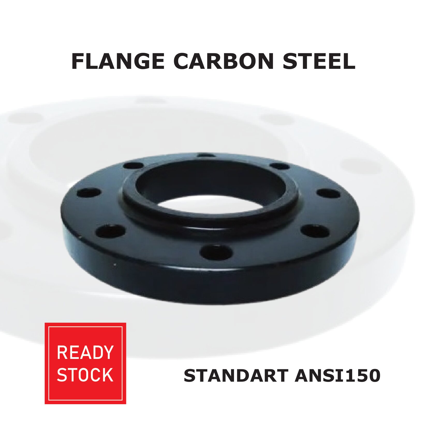 flange carbon steel black